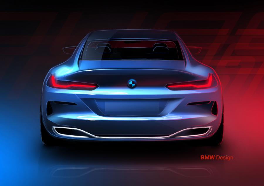 Эскиз BMW M850i xDrive Gran Coupe (G16) 2019 года  (WW) (фото 142 из 152)
